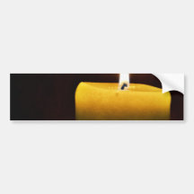 Candle Bumper Sticker
