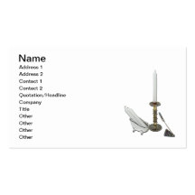 Candles for Bathroom Business Cards