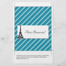 Candy Bar Wrapper | Thank You Personalised Flyer