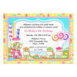Candy Birthday Party Invitation