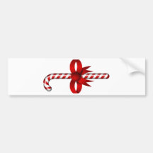 "Candy Cane" Bumper Sticker