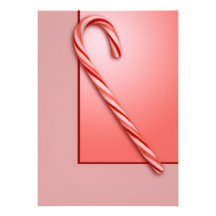 Candy Cane Custom Announcements