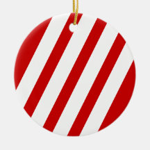 candy cane stripe ornament