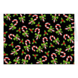Candy Canes 'n' Holly Greeting Cards