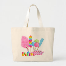 Candy Circus Canvas Bag