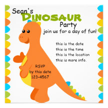 Candy Colours Dino Announcements