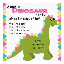 Candy Colours Dino Custom Announcement