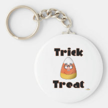Candy Corn Character Trick Or Treat Keychains