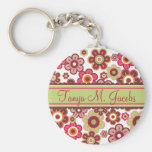 Candy Daisies Custom Gift / Favour Keychain