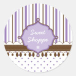 Candy Shop Lavender Custom Stickers