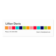Candy Squares profile card Business Card