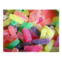 Candy Sweet Postcard
