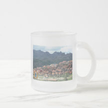 Caneca Pitões Frosted Glass 11 oz Coffee Mug