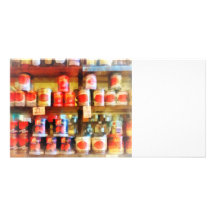 Canned Tomatoes Photo Greeting Card