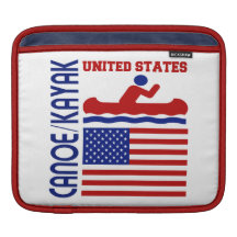 Canoe / Kayak United States Sleeves For iPads