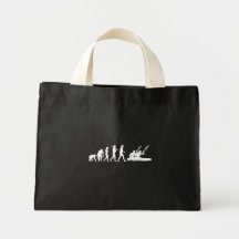 Canoe Mens Two Man canoeing Sports Fan Bags