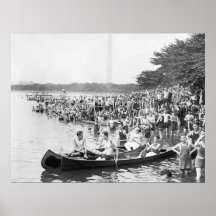 Canoe Regatta: 1924 Posters
