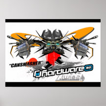 CANsmasher CANVAS BY HW82 Print