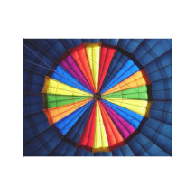 Canvas Print Inside Hot Air Balloon