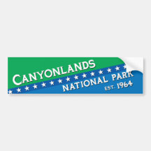 Canyonlands National Park Bumper Stickers