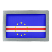 cape verde country flag belt buckle