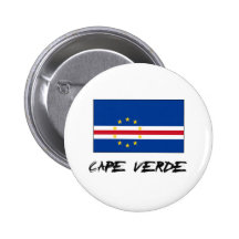Cape Verde Flag Button