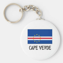 Cape Verde Flag Key Chains