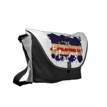 Cape Verde Flag Messenger Bag