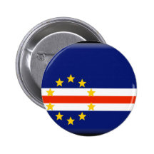 Cape Verde Flag Pinback Buttons