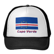 Cape Verde Flag with Name Hat