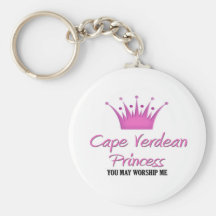 Cape Verdean Princess Key Chains