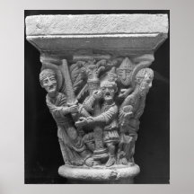 Capital of a column posters