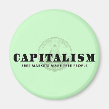 Capitalism Fridge Magnets
