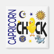 Capricorn Chick 1 Magnets