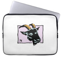 Capricorn | Cute Fun Cool Design Computer Sleeve
