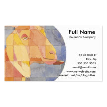 Capricorn Zodiac Business Card Template