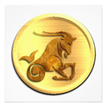 Capricorn Zodiac Invitation