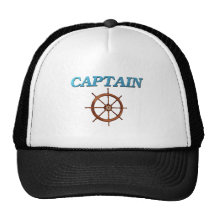 Captain and Captain's Wheel Hat