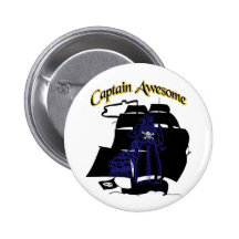 Captain Awesome Buttons