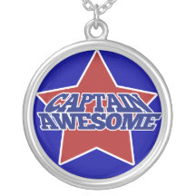 Captain Awesome Pendant