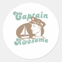 Captain Awesome Sticker