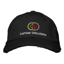 Captain Disillusion Embroidered Cap Embroidered Hat