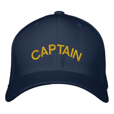 CAPTAIN EMBROIDERED HATS CAPTAIN EMBROIDERED HATS