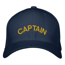 CAPTAIN EMBROIDERED HATS