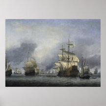 Capture of the 'Royal Prince' Print