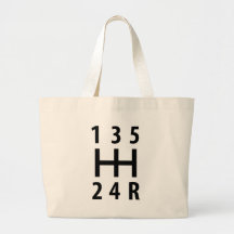 car auto gear shift 5 canvas bags