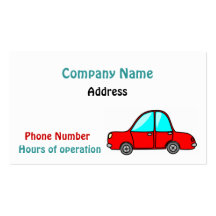 Car Business Card