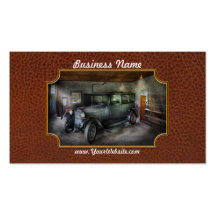 Car - Granpa's Garage Business Card Template