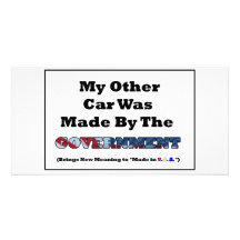 Car Photo Greeting Card