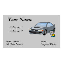 Car Wash Business Card